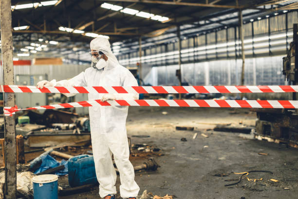 Professional Hoarding Cleanup technician working in Middletown, MD